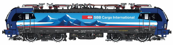 LS Models 17111S - Swiss Electric Locomotive Vectron Cargo International of the SBB-Mountain Design (DCC Sound Decoder)